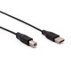 Nilox Cable USB-A a USB-B (PARA IMPRESORA) - 1.8 Metros - nxcusba01